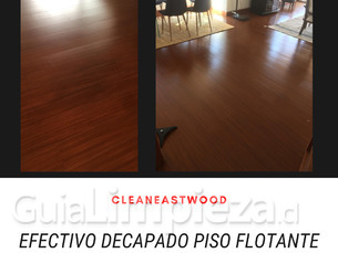 Decapado de piso flotante o profesional (madera)