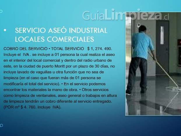 Servicios de Aseo en centros comerciales 